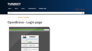 
                            7. OpenBravo - Login page | TurnKey GNU/Linux screenshot