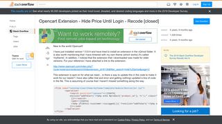 
                            10. Opencart Extension - Hide Price Until Login - Recode - Stack Overflow