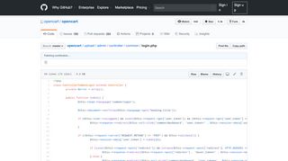 
                            11. opencart/login.php at master · opencart/opencart · GitHub