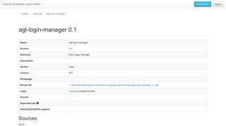 
                            8. OpenEmbedded Layer Index - agl-login-manager