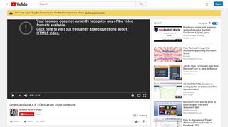 
                            8. OpenGeoSuite 4.8 - GeoServer login defaults - YouTube
