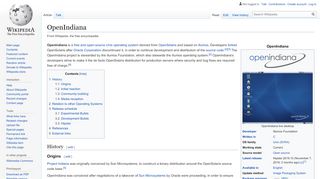 
                            8. OpenIndiana - Wikipedia