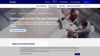 
                            5. Opening an account | Nordea.fi