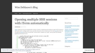 
                            10. Opening multiple SSH sessions with iTerm automatically | Wim ...
