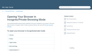 
                            6. Opening Your Browser in Incognito/Private Browsing Mode | Help ...
