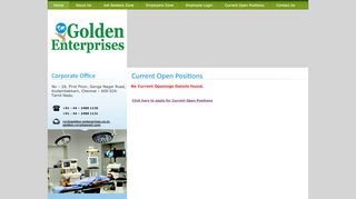 
                            3. Openings - Golden Enterprises