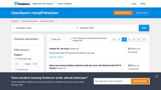 
                            8. Openlayers mysql Jobs, Employment | Freelancer