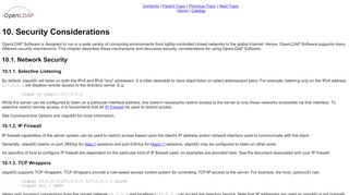
                            5. OpenLDAP Software 2.3 Administrator's Guide: Security ...