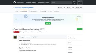 
                            11. Openmailbox not working · Issue #1051 · ramboxapp/community ...