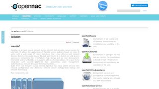 
                            2. openNAC site - Solution