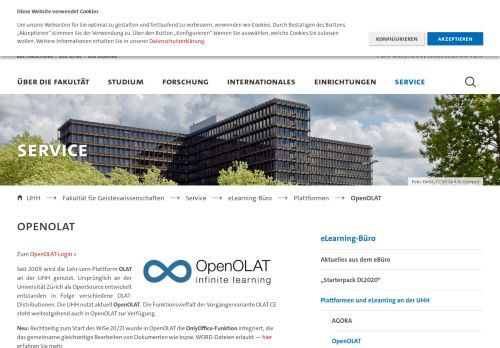 
                            2. OpenOLAT - Fakultät für Geisteswissenschaften - Universität Hamburg