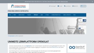 
                            5. OpenOLAT- TU Kaiserslautern