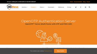 
                            1. OpenOTP Authentication Server – RCDevs Security Solutions