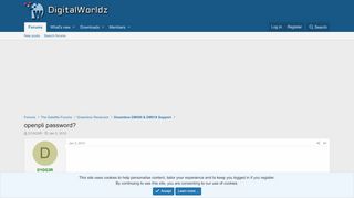 
                            3. openpli password? | Digitalworldz