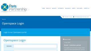 
                            5. Openspace Login Edgware : The Paris Partnership