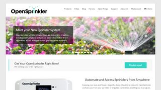 
                            3. OpenSprinkler