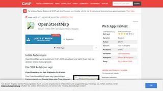 
                            12. OpenStreetMap - Web-App - CHIP