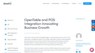 
                            13. OpenTable Integration with POS Innovating Business Growth - Doshii ...
