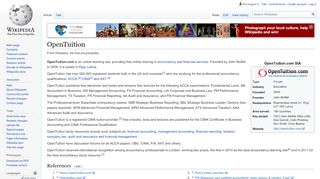 
                            5. OpenTuition - Wikipedia