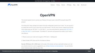 
                            3. OpenVPN | NordVPN