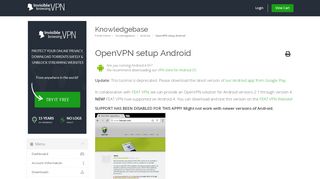 
                            12. OpenVPN setup Android - ibVPN