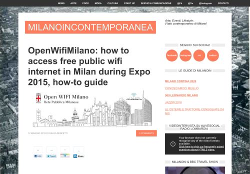 
                            6. OpenWifiMilano: how to access free public wifi internet in Milan ...