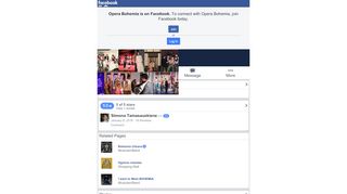 
                            6. Opera Bohemia - Facebook