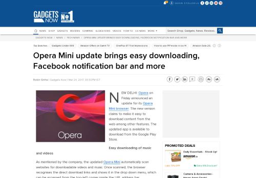 
                            9. Opera Mini update brings easy downloading, Facebook notification ...