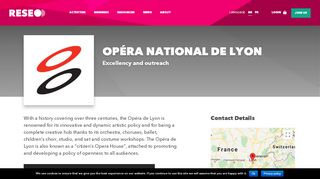 
                            6. Opéra national de Lyon - RESEO