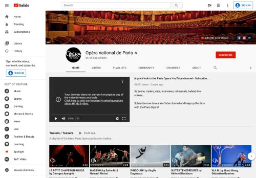 
                            12. Opéra national de Paris - YouTube