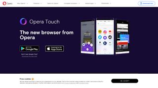 
                            12. Opera Touch - The new browser from Opera | Opera