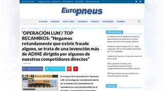 
                            6. 'OPERACIÓN LUN'/ TOP RECAMBIOS: “Negamos rotundamente que ...