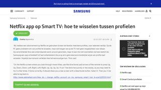 
                            12. Opgelost: Netflix app op Smart TV: hoe te wisselen tussen profielen ...