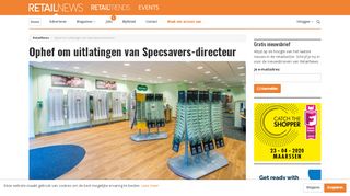 
                            12. ​Ophef om uitlatingen van Specsavers-directeur - RetailNews.nl