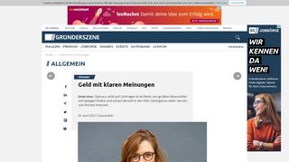 
                            4. Opinary - Gründerszene