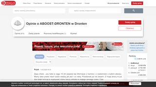 
                            5. Opinie ABOOST-DRONTEN Dronten - Forum, zarobki, kontakt, telefon ...