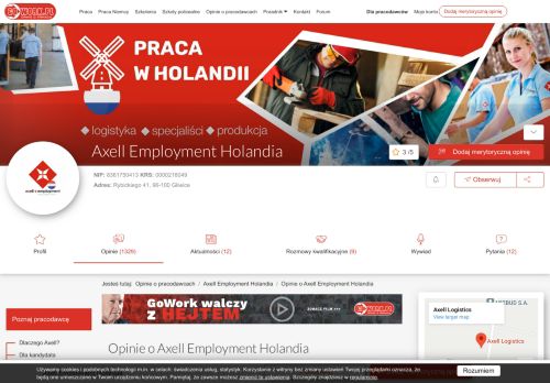 
                            8. Opinie Axell Polska Gliwice - Forum, zarobki, kontakt, telefon i e-mail ...