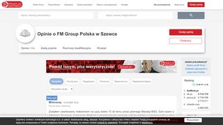 
                            11. Opinie FM Group Polska Szewce - Forum, zarobki, kontakt, telefon i e ...