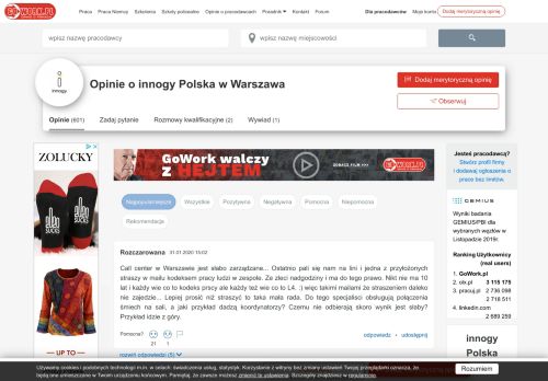 
                            13. Opinie RWE Polska S.A. (Innogy) Warszawa - Forum, zarobki, kontakt ...