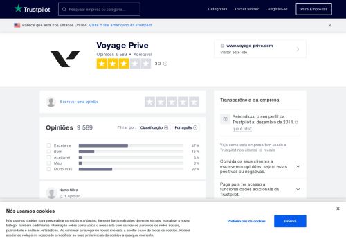 
                            3. Opiniões sobre Voyage Prive | Leia opiniões de clientes da www ...