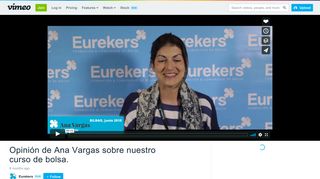 
                            10. Opinión de Ana Vargas sobre nuestro curso de bolsa. on Vimeo