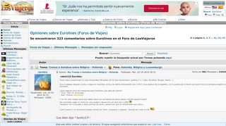 
                            10. Opiniones sobre Eurolines - LosViajeros