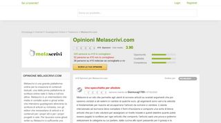 
                            12. Opinioni Melascrivi.com e recensioni | Opinioni.it