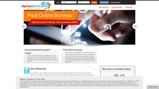 
                            12. OpinionWorld: Paid Online Surveys