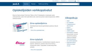 
                            8. Opiskelijoiden verkkopalvelut - JAMK