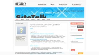 
                            4. OPN - SiteTalk klub