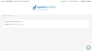 
                            12. Oppasberichten - OppasStudent