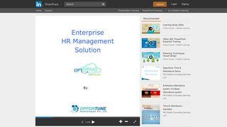 
                            7. Opportune Payroll, HRMS, HRIS online system - SlideShare