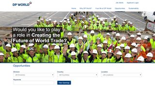 
                            2. Opportunities - DPWorld-Careers