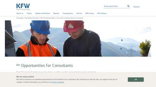 
                            6. Opportunities for Consultants - KfW Entwicklungsbank